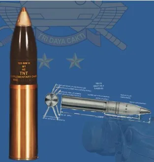 Foto Munisi HEAT-T (High-Explosive Anti-Tank Tracer)